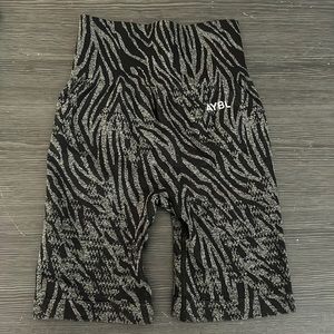 AYBL animal print shorts